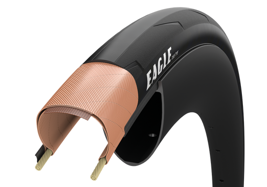 Goodyear Eagle Tube Tyre 700 x 25C Black