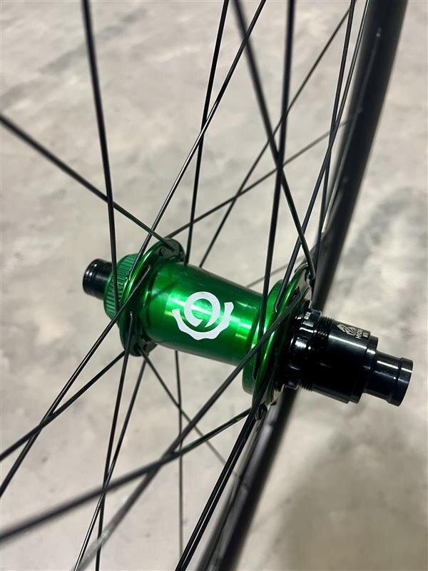 Industry Nine Hydra 29" 28h Center Lock Wheelset Green Hub 15x110 12x148 XD
