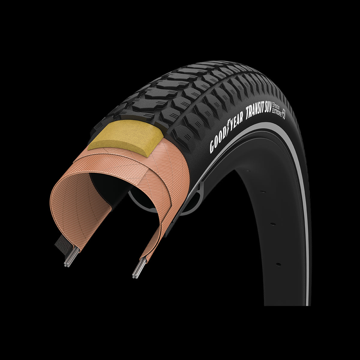 Goodyear Transit SUV Tube Tyre 700 x 40C