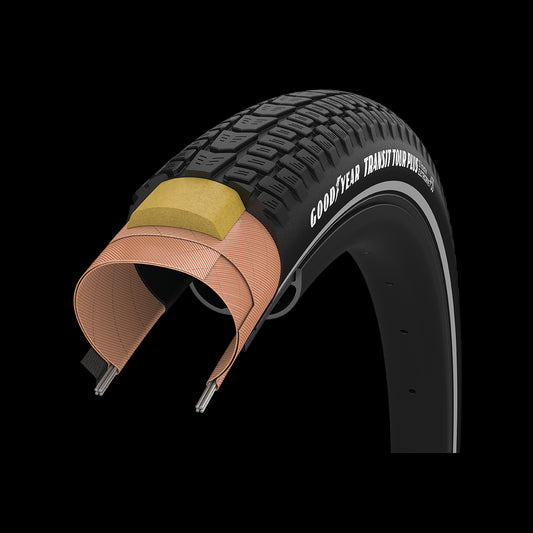 Goodyear Transit Tour Plus Tube Tyre 700 x 45C