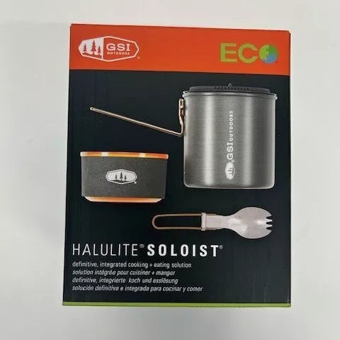 GSI Outdoors Halulite Soloist Camping Cooking Pot - Seconds