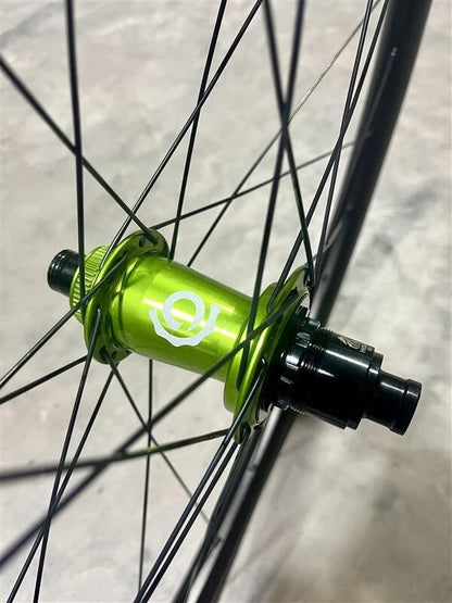 Industry Nine Hydra 29" 28h Center Lock Wheelset Lime Hub 15x110 12x148 XD