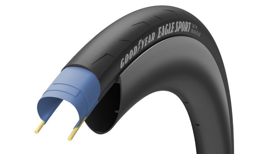 Goodyear Eagle Sport Tube Tyre 700 x 30C Black
