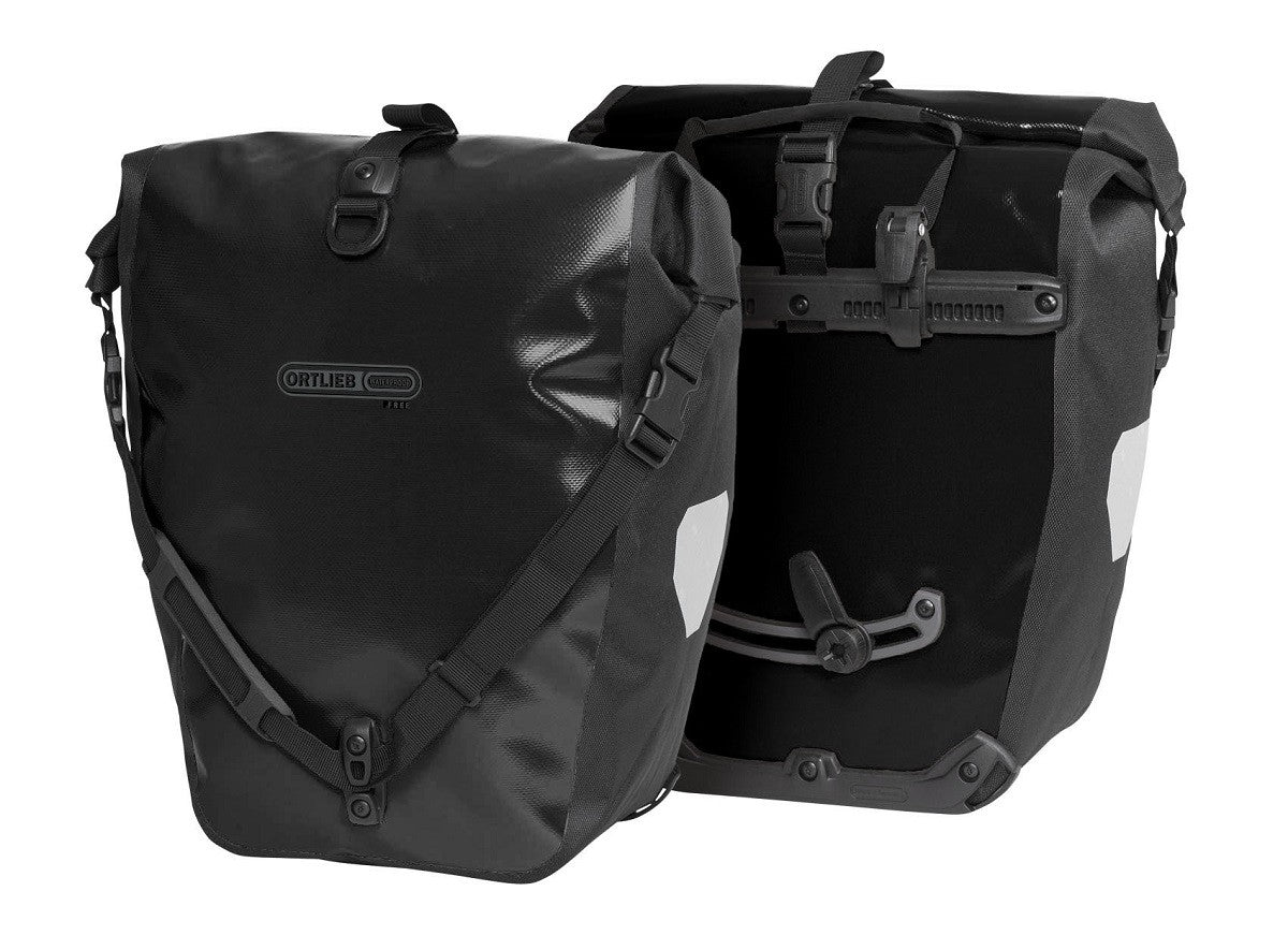 Ortlieb Back-Roller Free Black QL2.1 Pair - Ex-Display